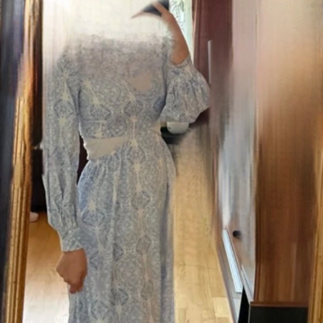 Blå sommarklänning 