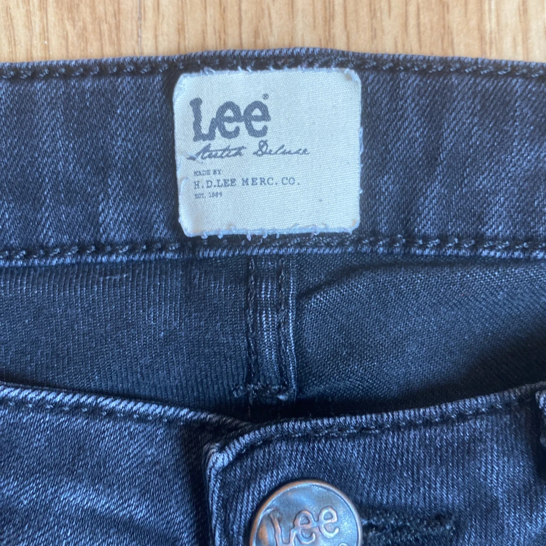 Svarta Lee Jeans - 2