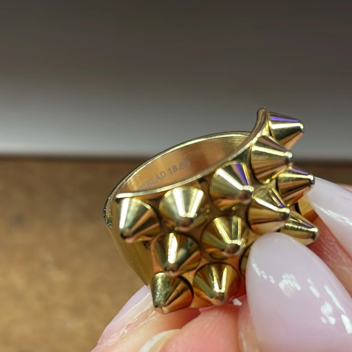 Edblad guld peak ring - 91