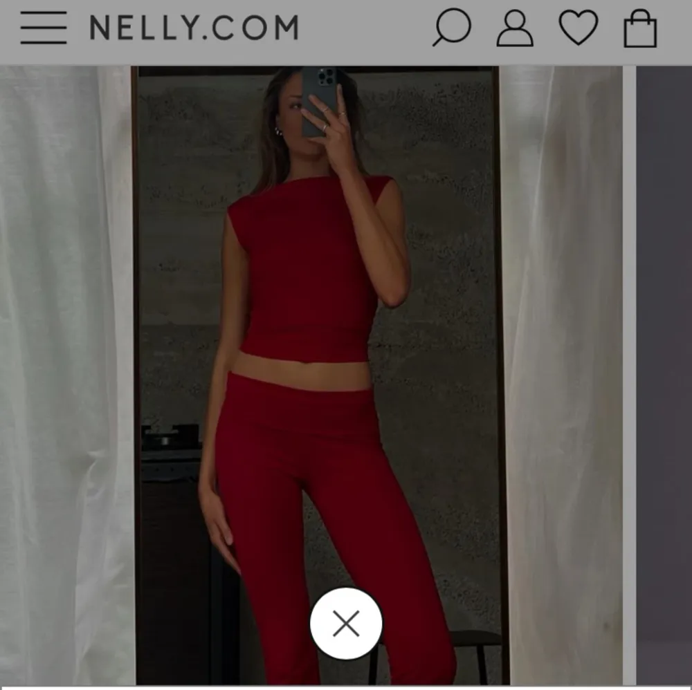 Superfina yogapants ifrån Nelly i storlek xs  Oanvända, finns ej kvar att köpa. Jeans & Byxor.