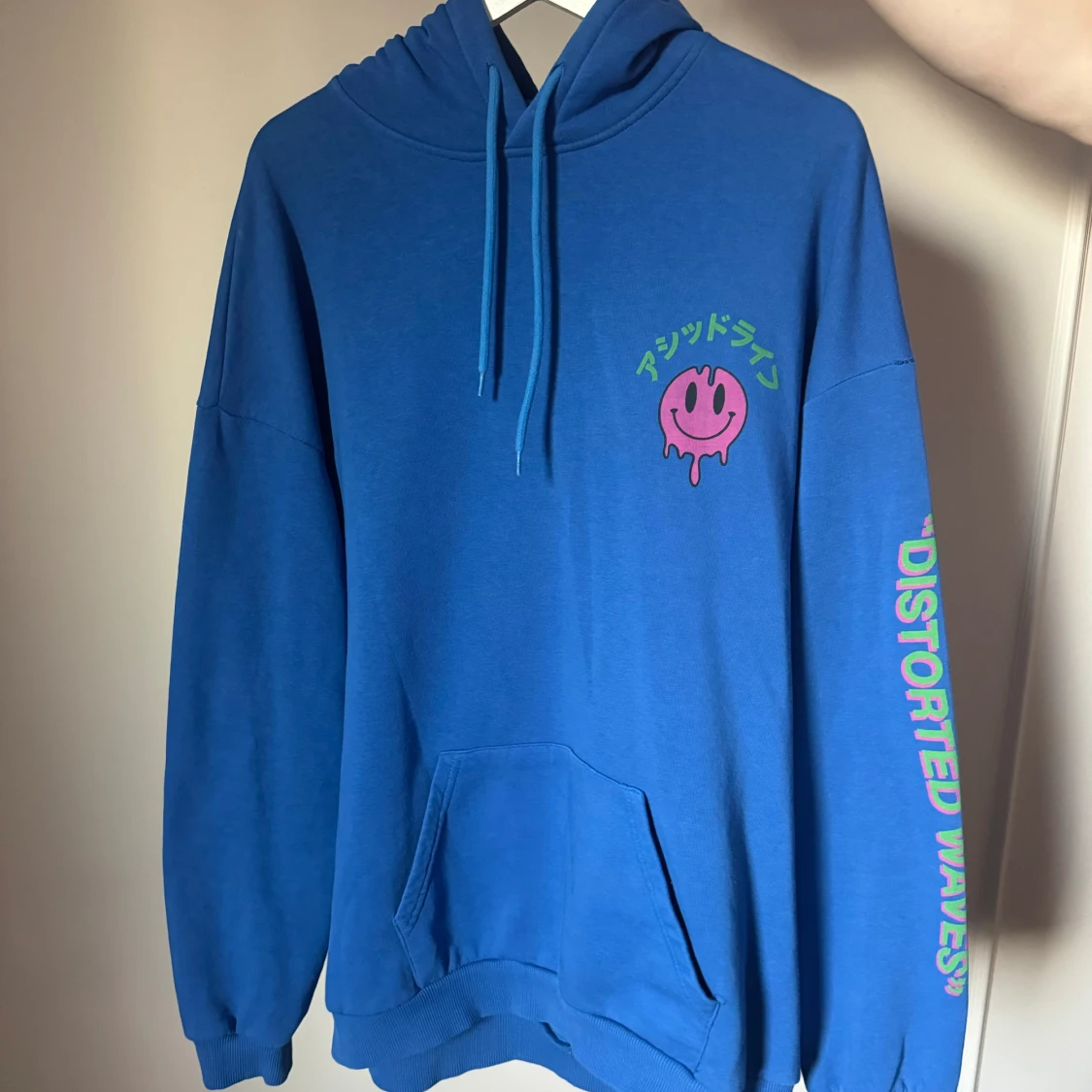 Blå hoodie🩵🩵 - 90