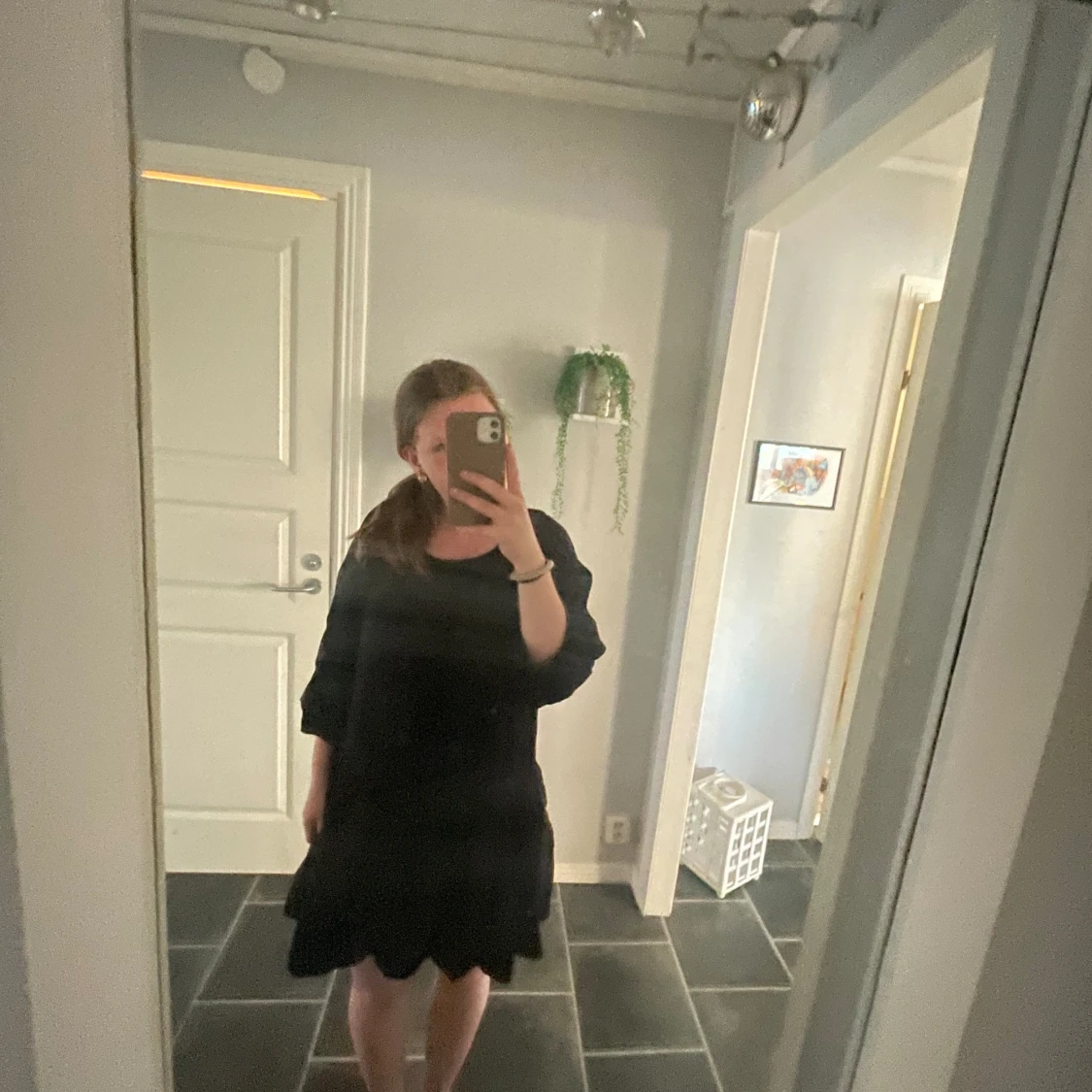 Svart klänning - 92