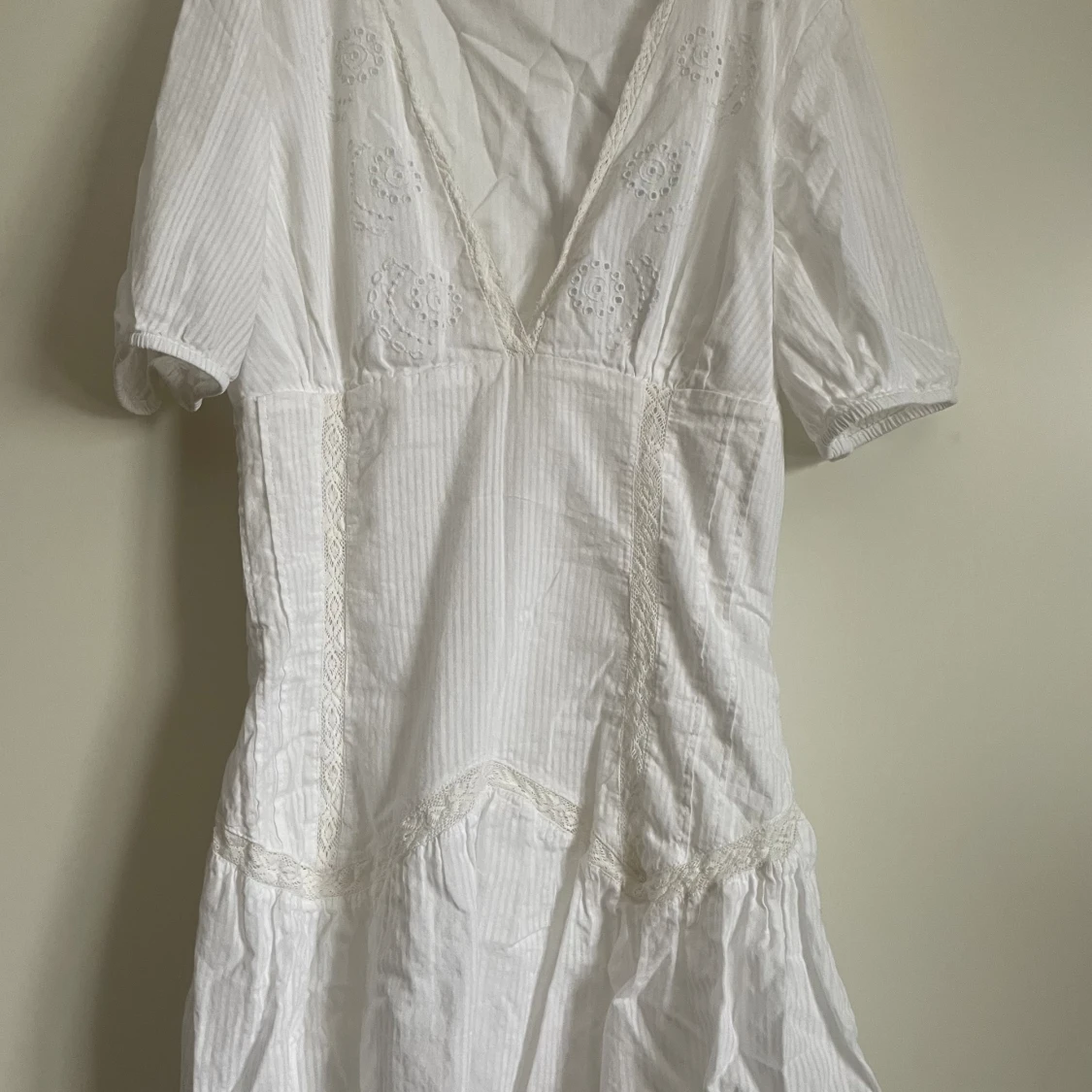 Vit zara klänning - 90