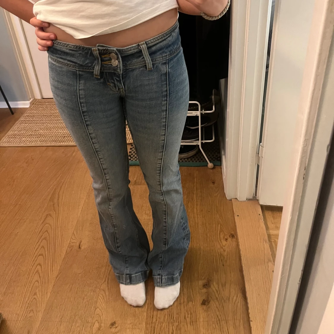 Lågmidjade jeans - 92