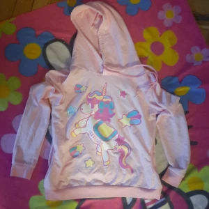 Roaa Hoodie tröja med enhörning  - Storlek; SMALL