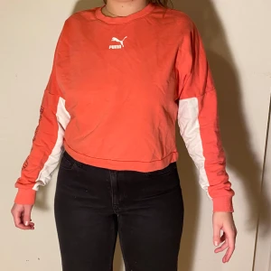 Puma sweatshirt - Puma-sweatshirt i popig rosa 