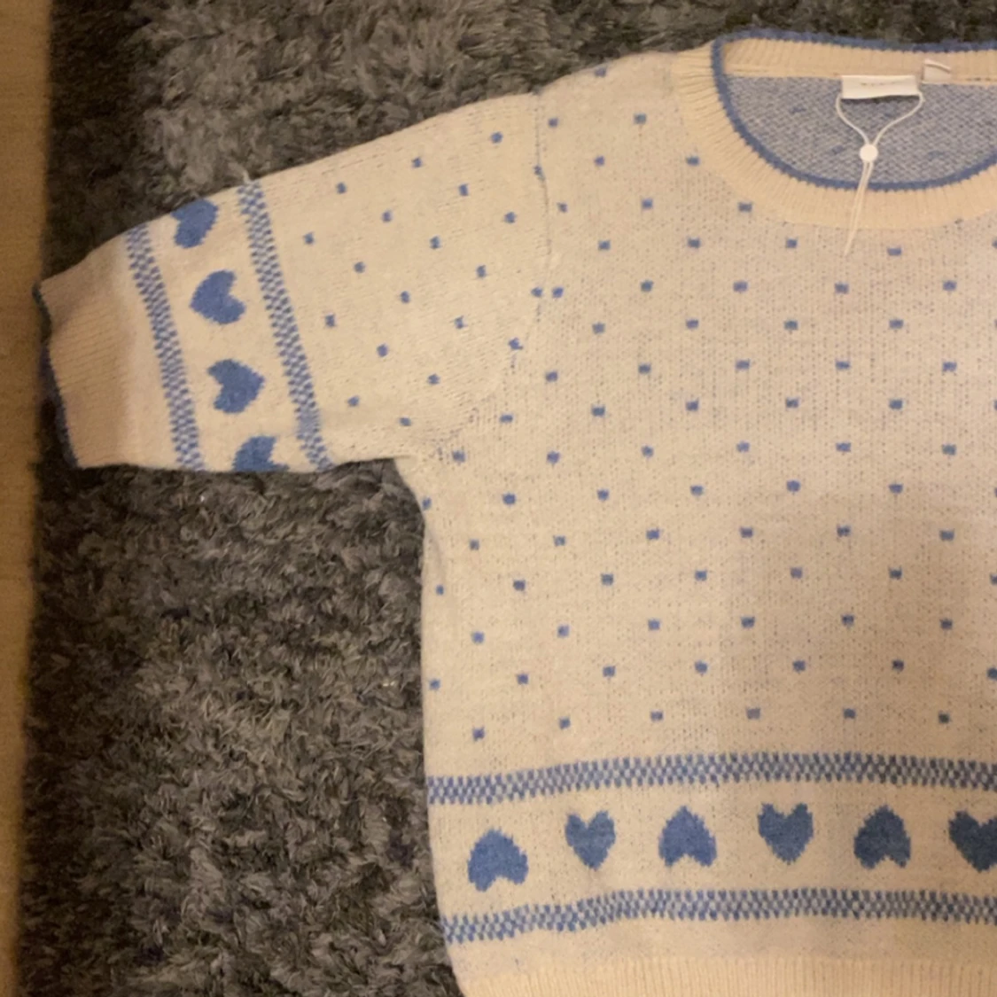 Stickad t-shirt - 90