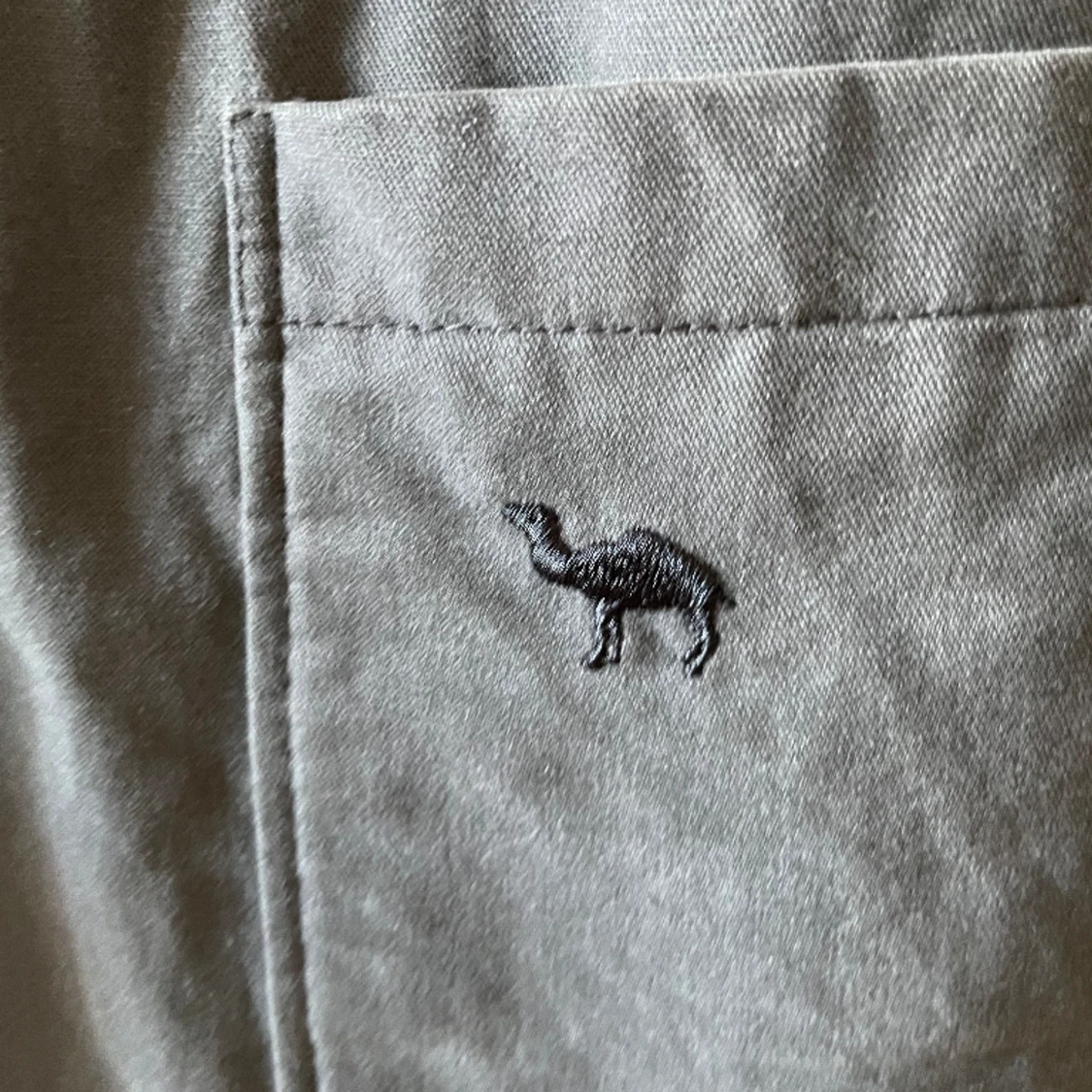 Grå vintage Camel kavaj i Large - 91