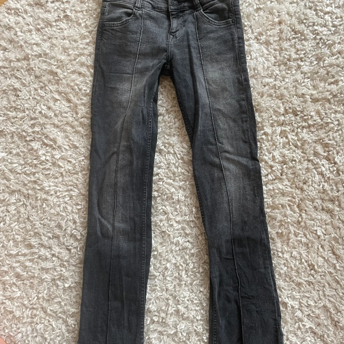 Lågmidjade bootcut jeans - 90