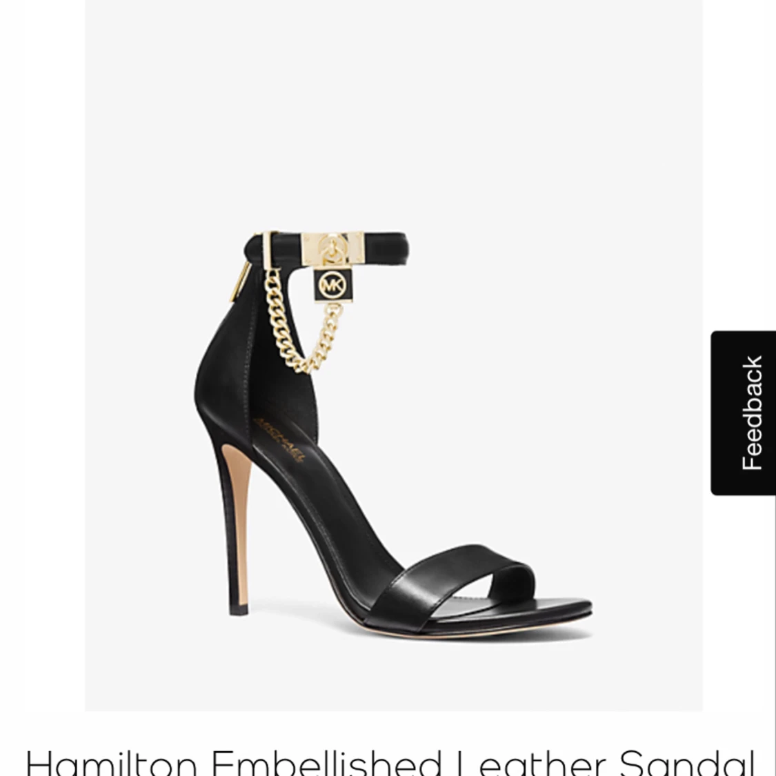 Nya Michael Kors högklackade sandaler