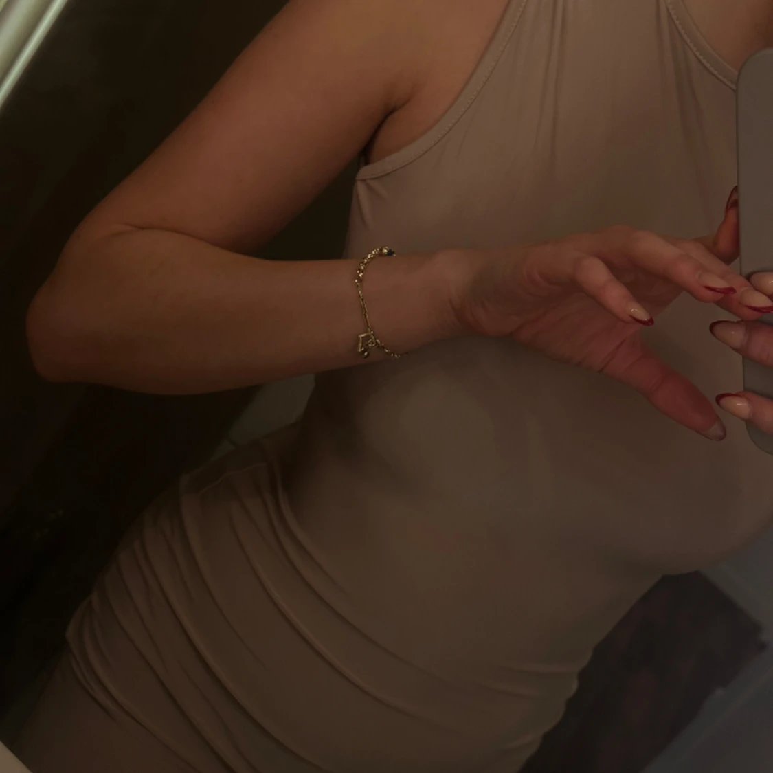 Beige Klänning - 90