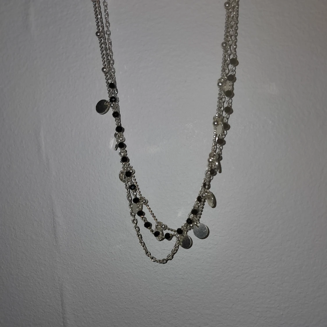 Äkta silver halsband