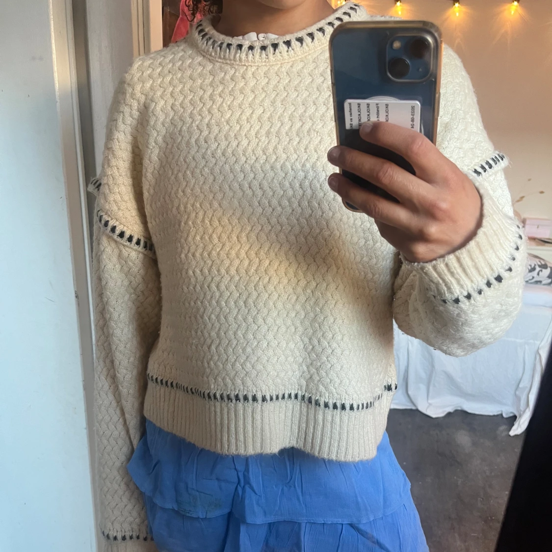 Stickad tröja  - 90