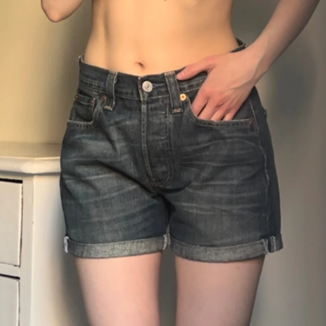 Levis jeansshorts - 90