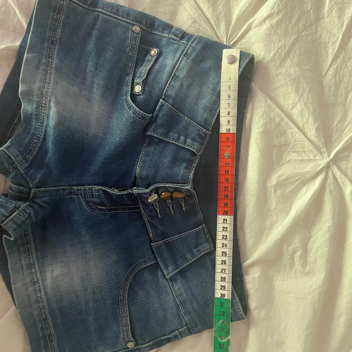 Lågmidjade shorts - 91