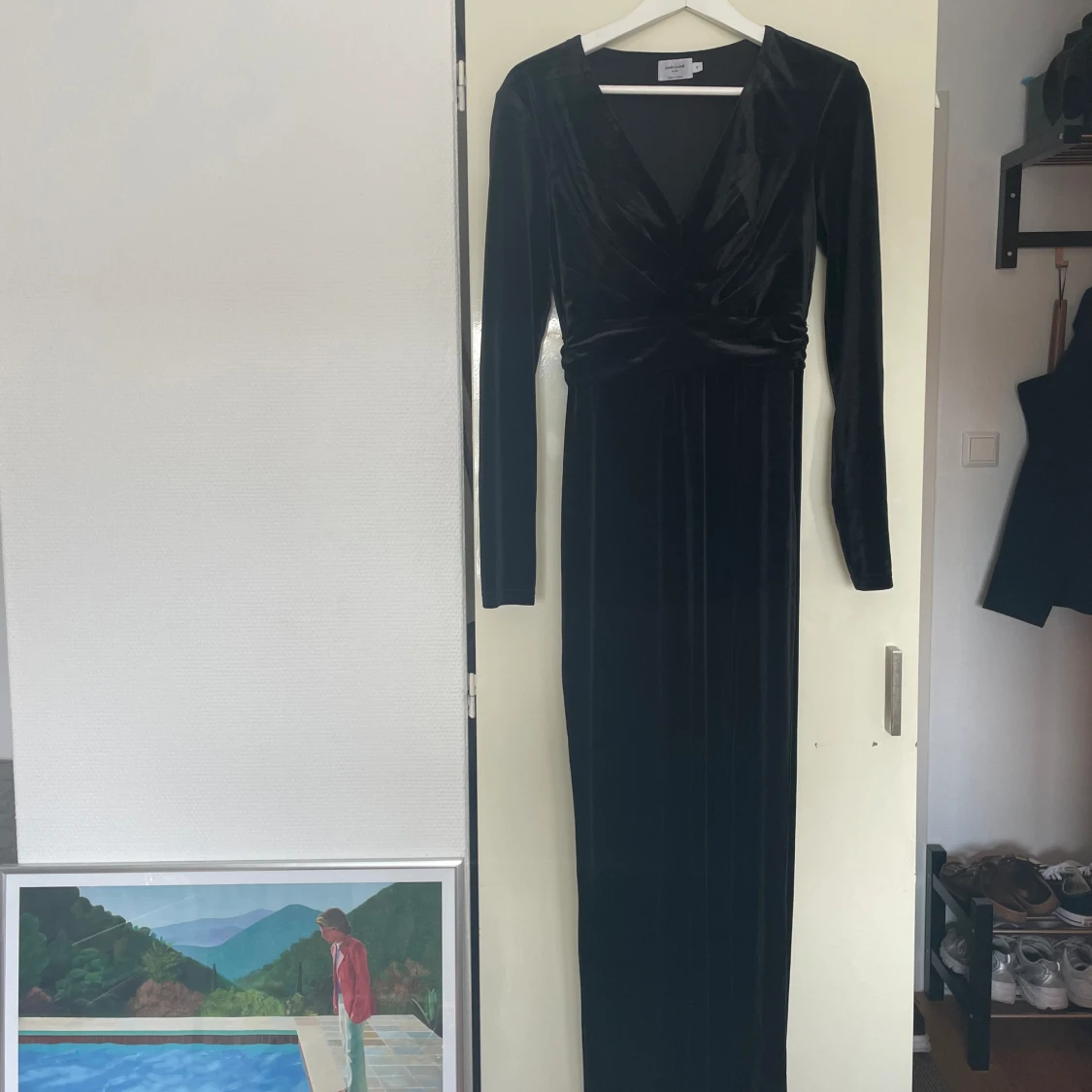 Balklänning i sammet