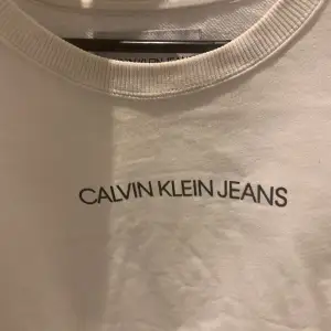 En vit Calvin Klein tröja i storlek s. Säljer för 200. Köpte den för 1300. Plats för upphämtning av varan kan diskuteras. 