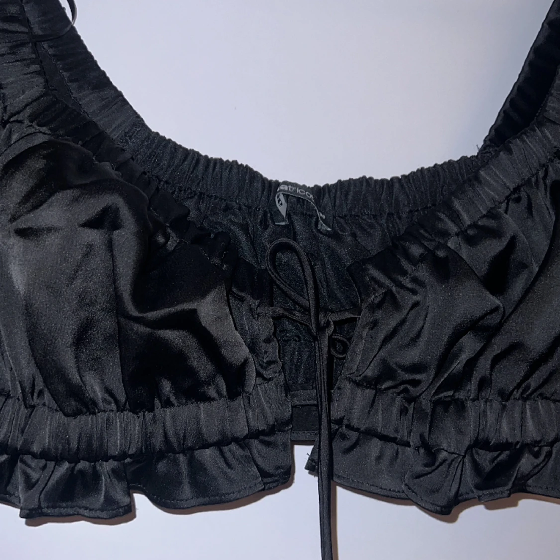 Svart topp i siden  - 90