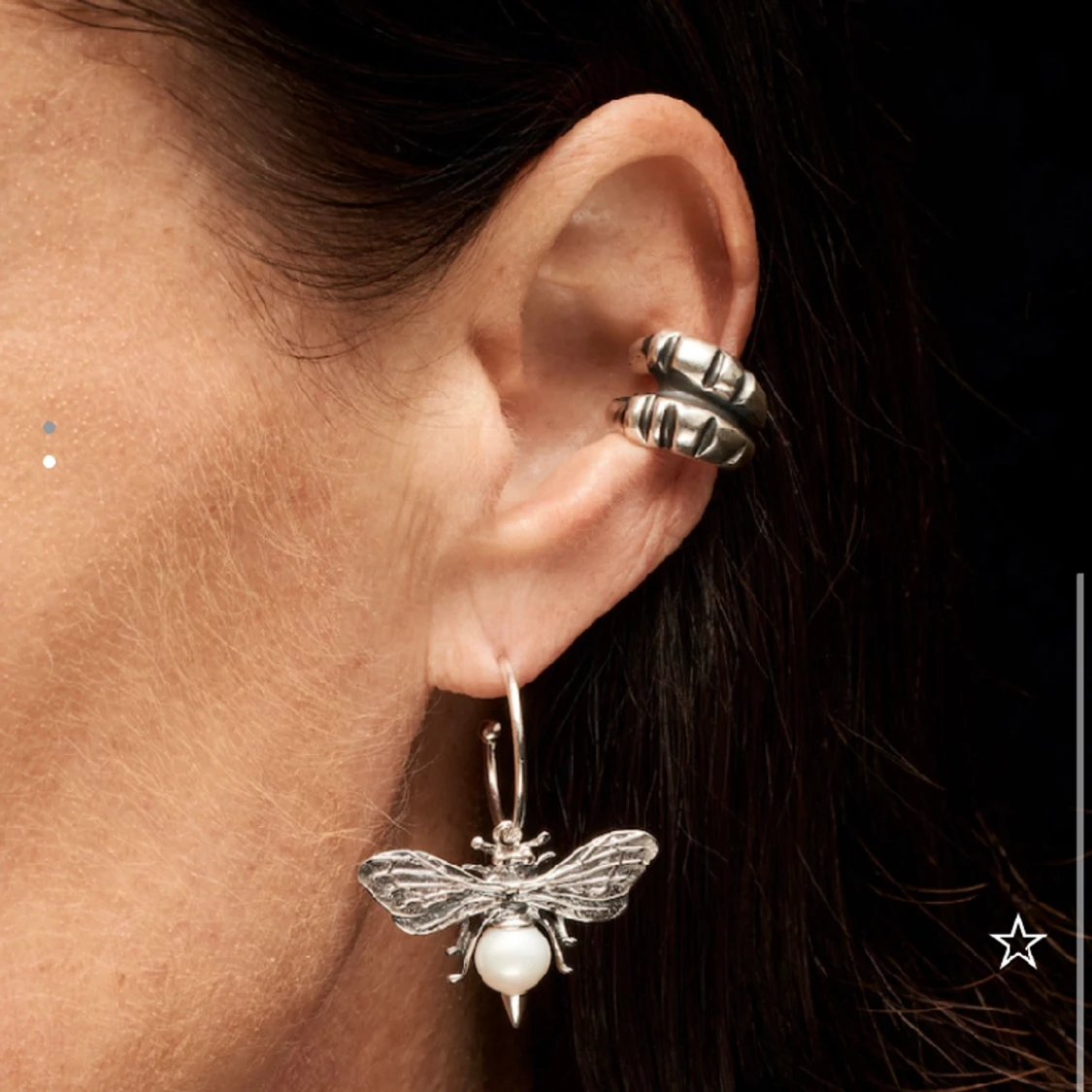 Maria Nilsdotter earcuff  - 91