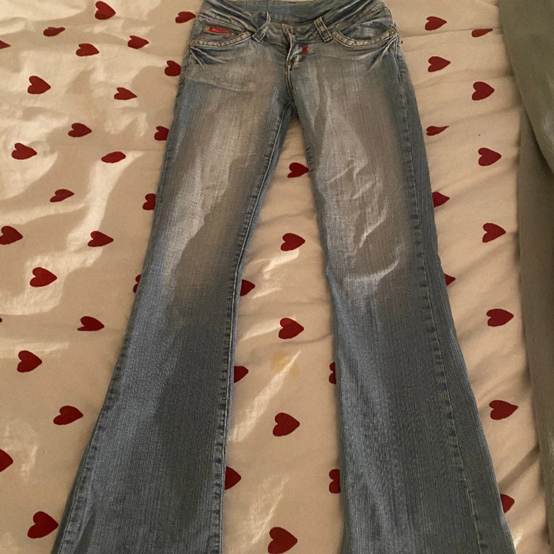 Ljusblå jeans  - 90