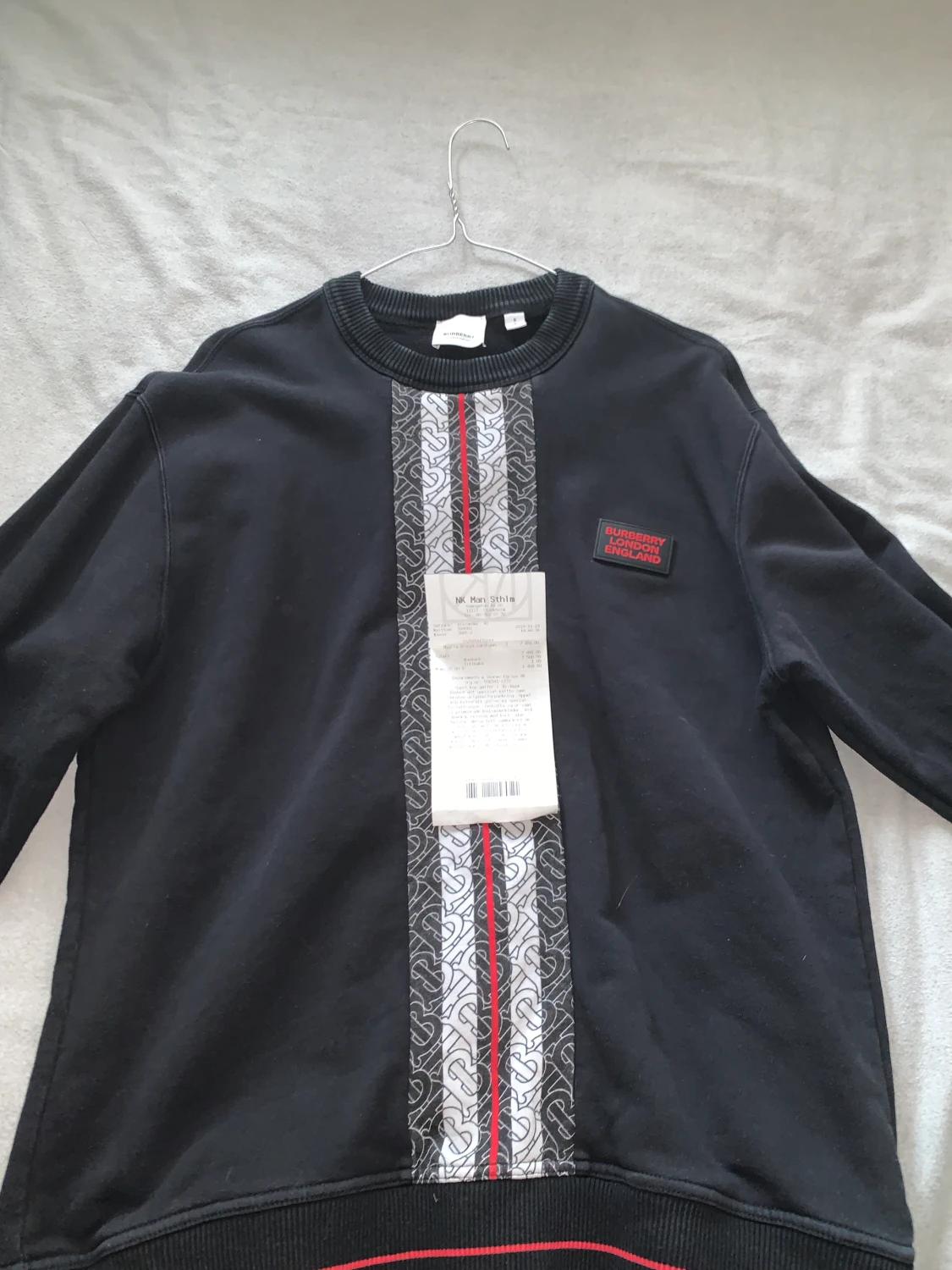 Designer Svart Burberry Tröja 