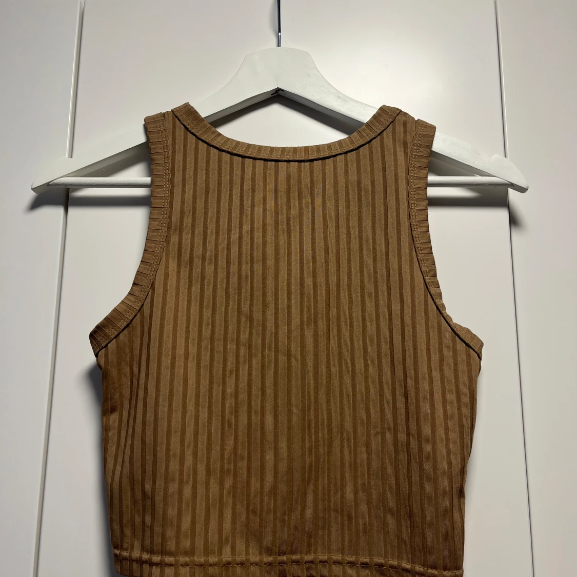 brunt Croppat linne - 90