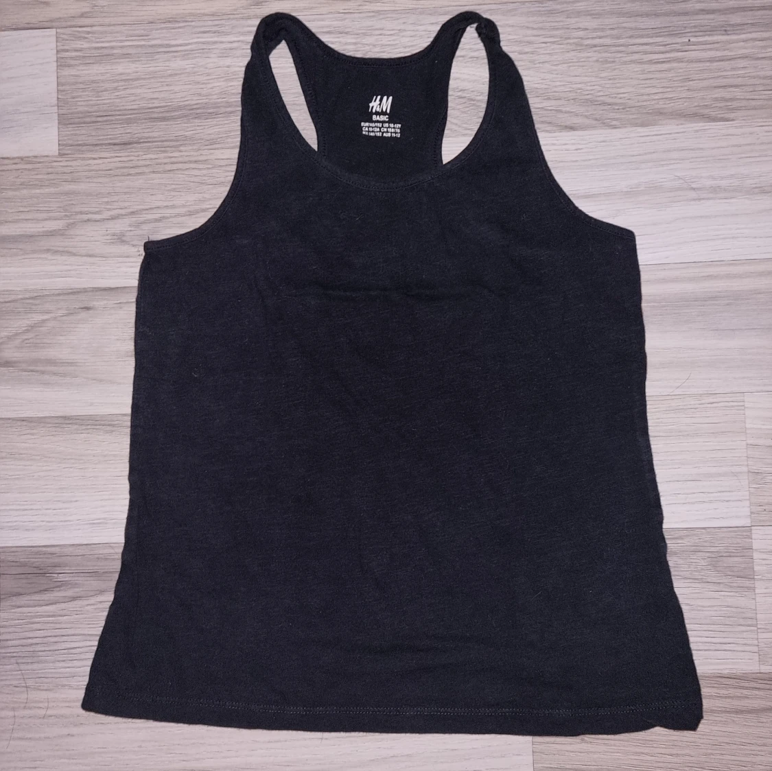 Svart linnetopp från H&M