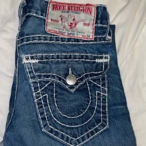 Blå True Religion Straight - Blå True Religion i ricky (straight) i W30, 32inch inseam