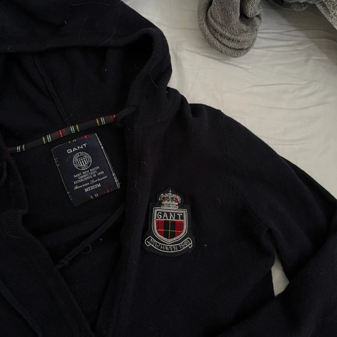 vintage gant hoddie  - 90