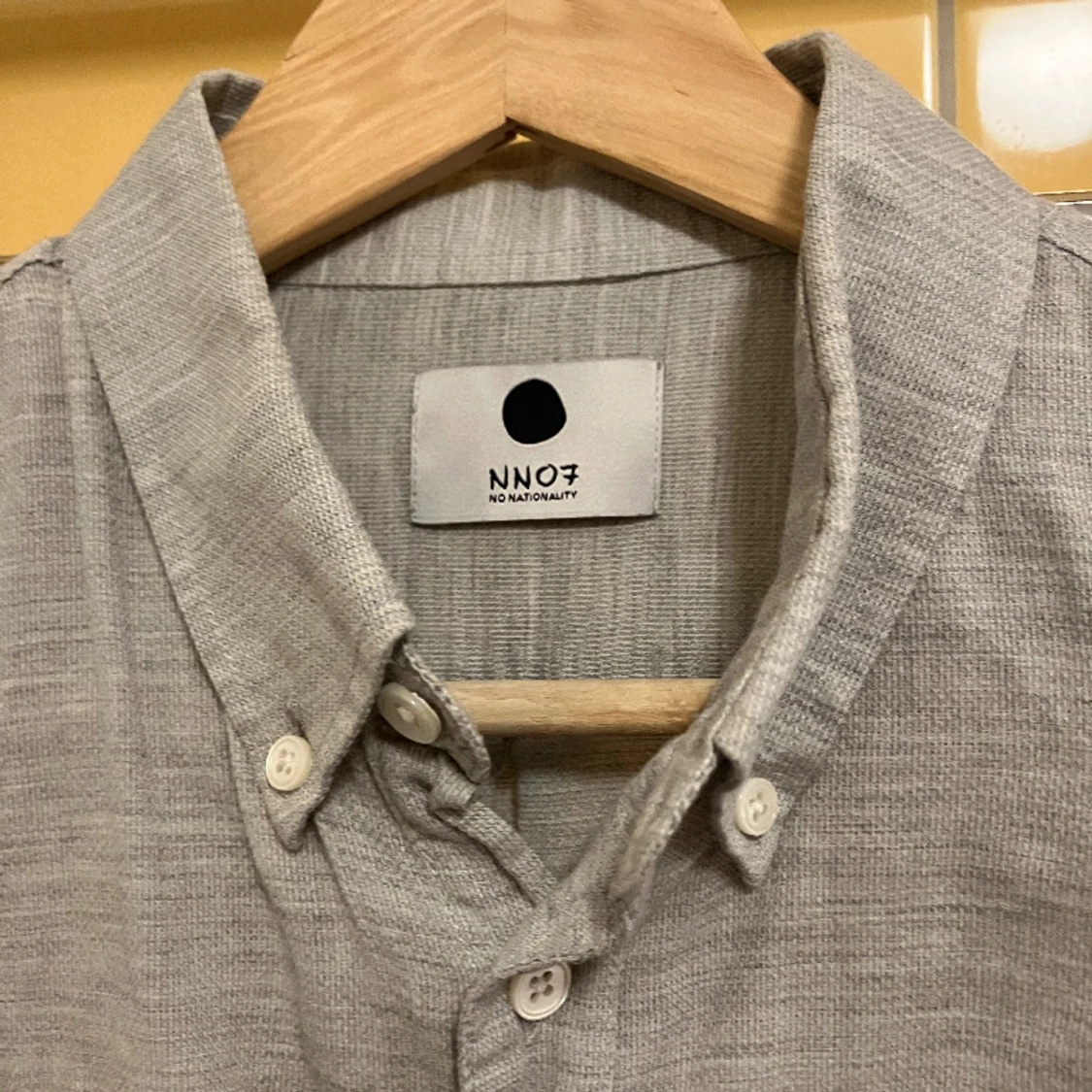 Tunn NN07-Skjorta Grå - 90