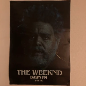 THE WEEKND POSTER - TAR ENDAST SWISH!! kan tänka mig att gå ner i pris beroende på vilken frakt som önskas