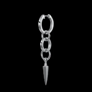 Maria Nilsdotter Örhänge - Säljer mitt jätte fina Maria Nilsdotter örhänge (Chaos Queen Earring) i silver. Jätte fint skick köpte i somras men har inte andvänt jätte mycket💗