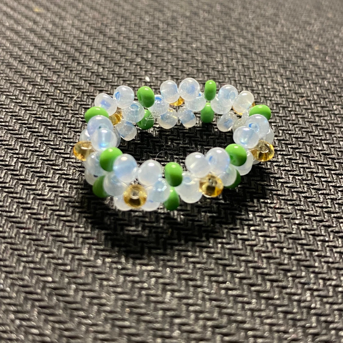 Blom ring (pärlor) - 90