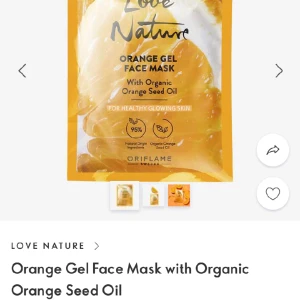Ansiktsmask  - Sköljbar ansiktsmask designad för att vårda och ge näring till hyn med naturliga ingredienser. Gelcremens textur smälter vid applicering och har en uppfriskande doft. Ta med dig de smidiga påsarna snabb uppfräschning! :)