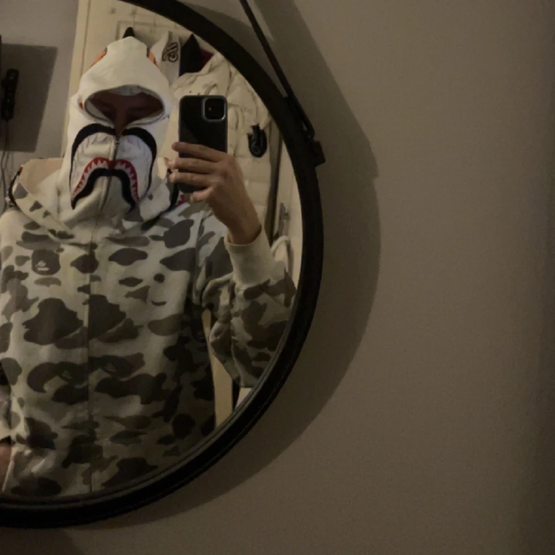 BAPE Glow In Dark dubbel Hood - 91