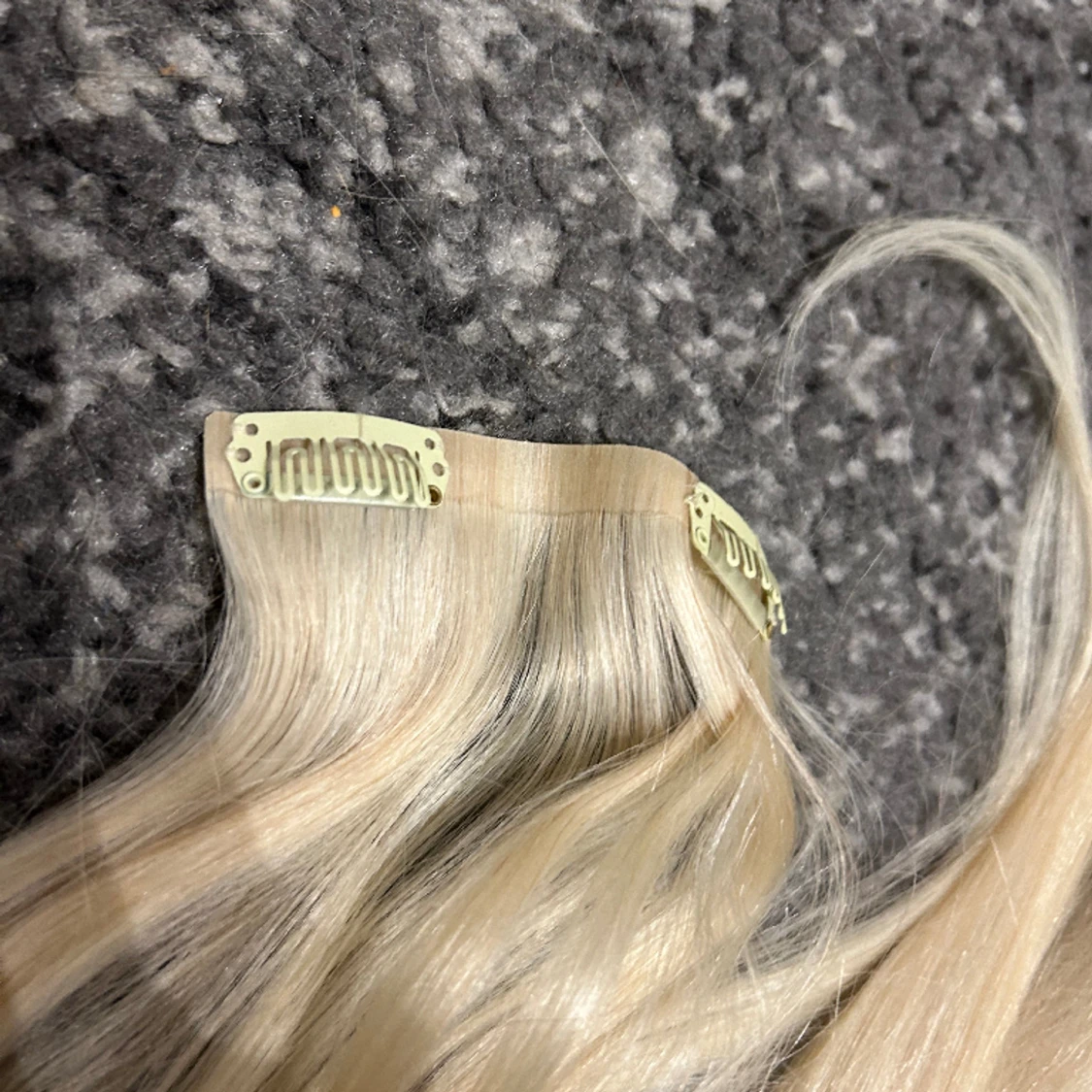 Blont löshår, 50 cm från rapunzel - 90