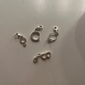 Silver berlocker  - Silver berlocker med olika hängen! Jättefina köpt från guldfynd, säljer då alla ej får plats på mitt armband🥰