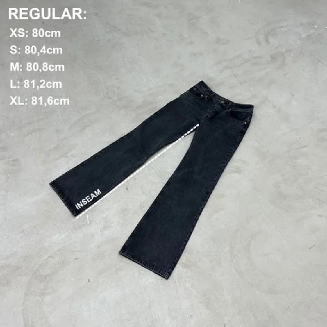 Lågmidjade jeans - 90