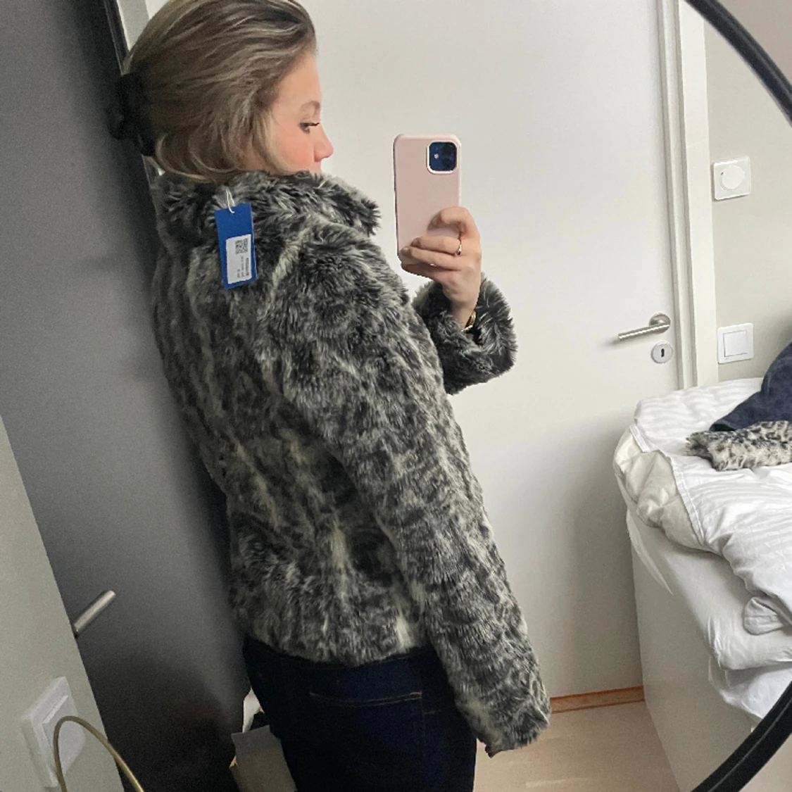 Pälsjacka (fakepäls) - 90
