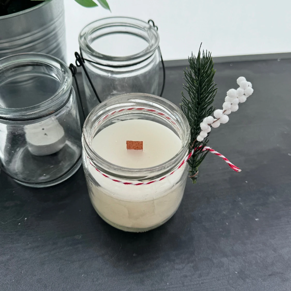 Egentillverkat ljus  - 90