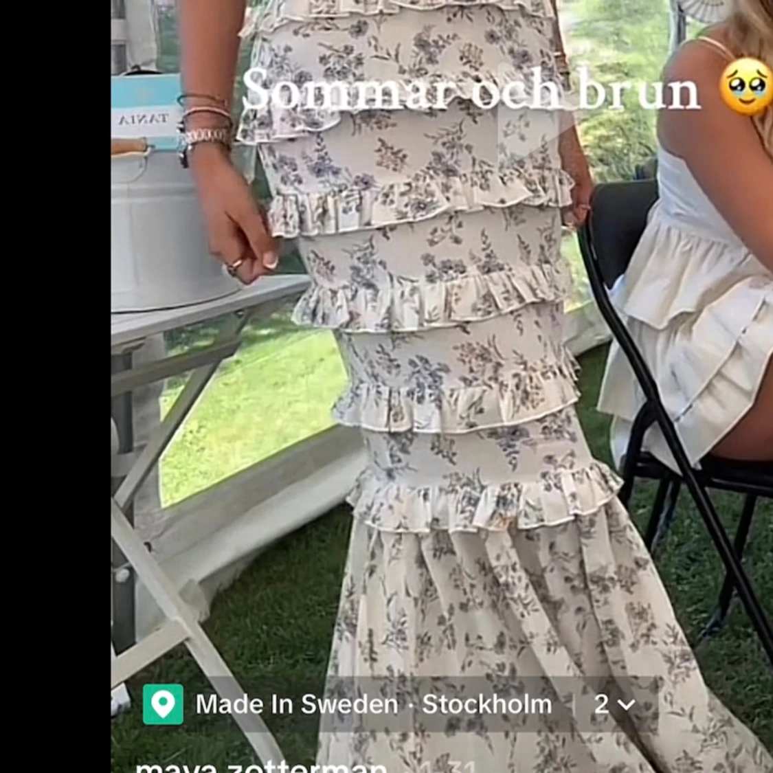 Oanvänd Långklänning  - 90