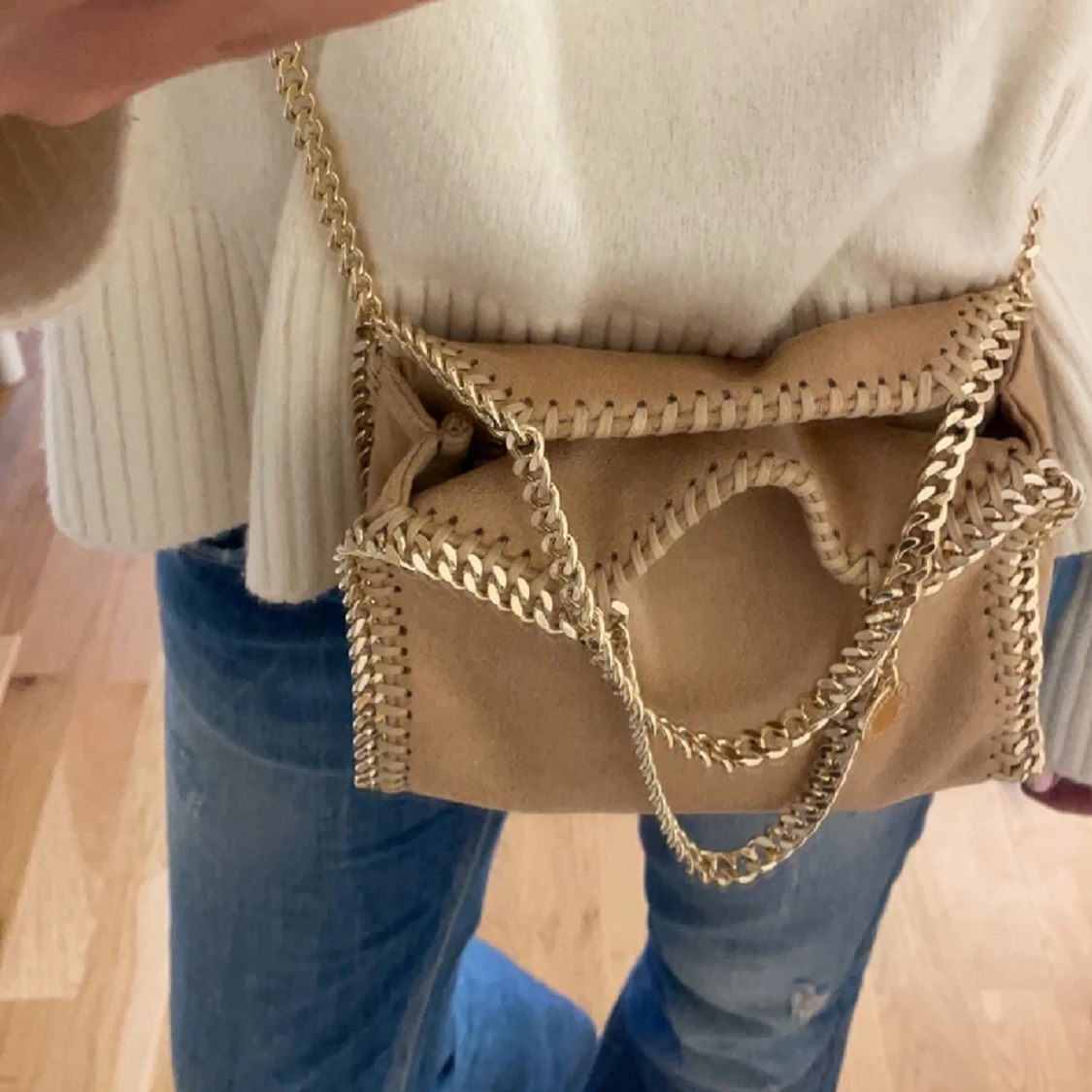 Stella McCartney väska tiny guldkedja  - 91