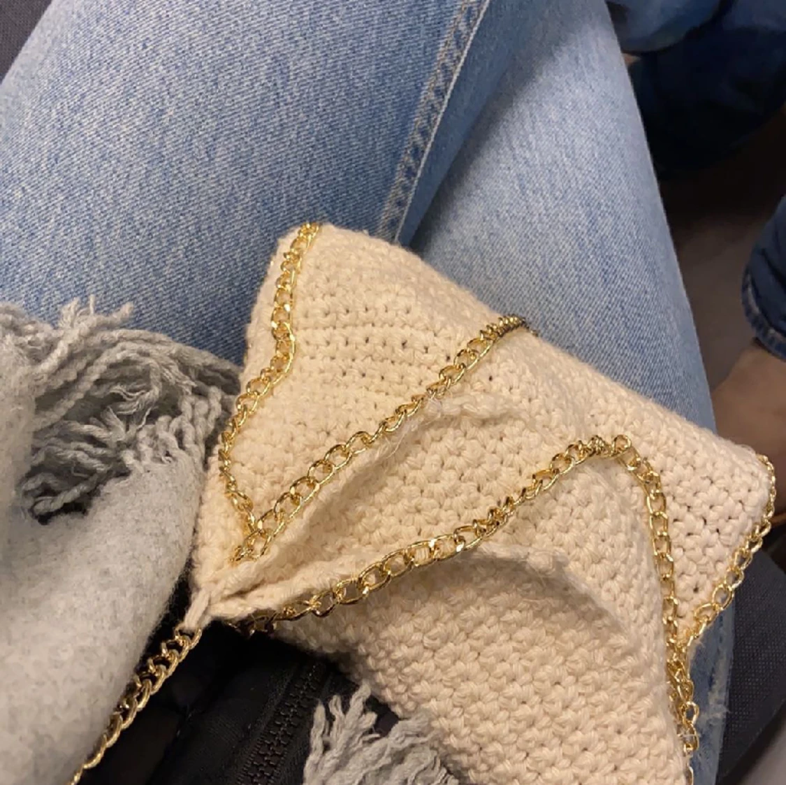 Stickad Stella McCartney liknande väska