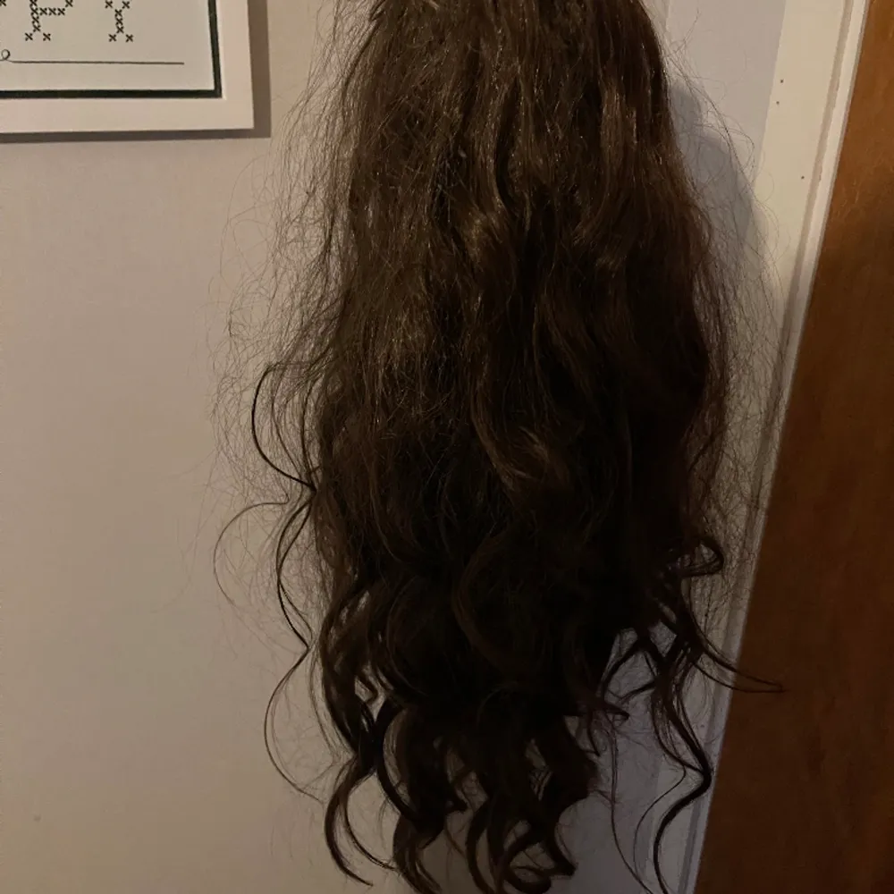 Löshår / tofs från tizewe hair Endast testat Färg mörkbrunt. Accessoarer.