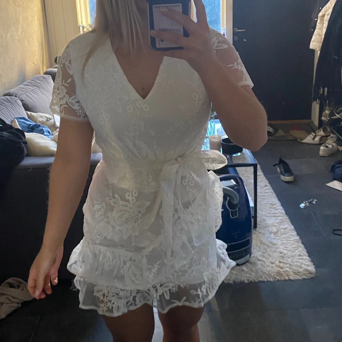 Vit klänning 