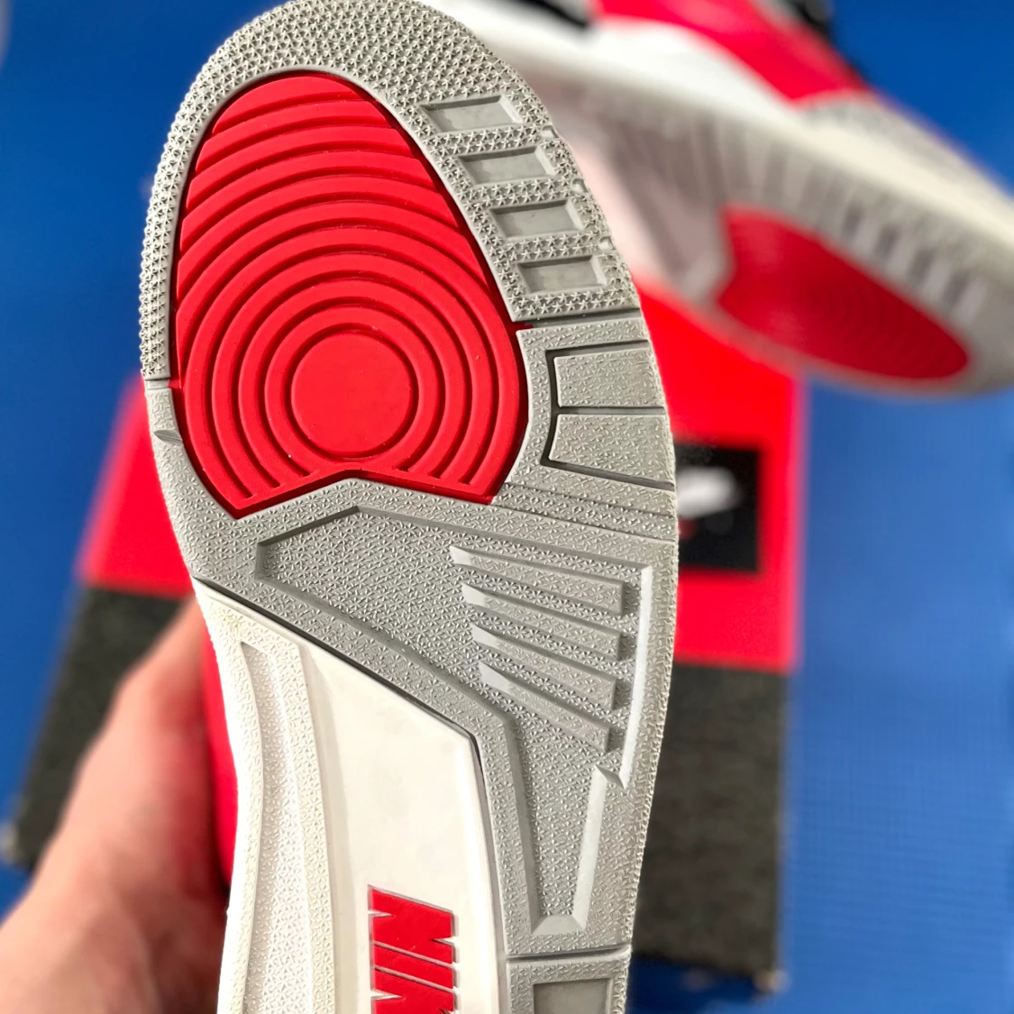 Jordan 3 Red Cement  - 92