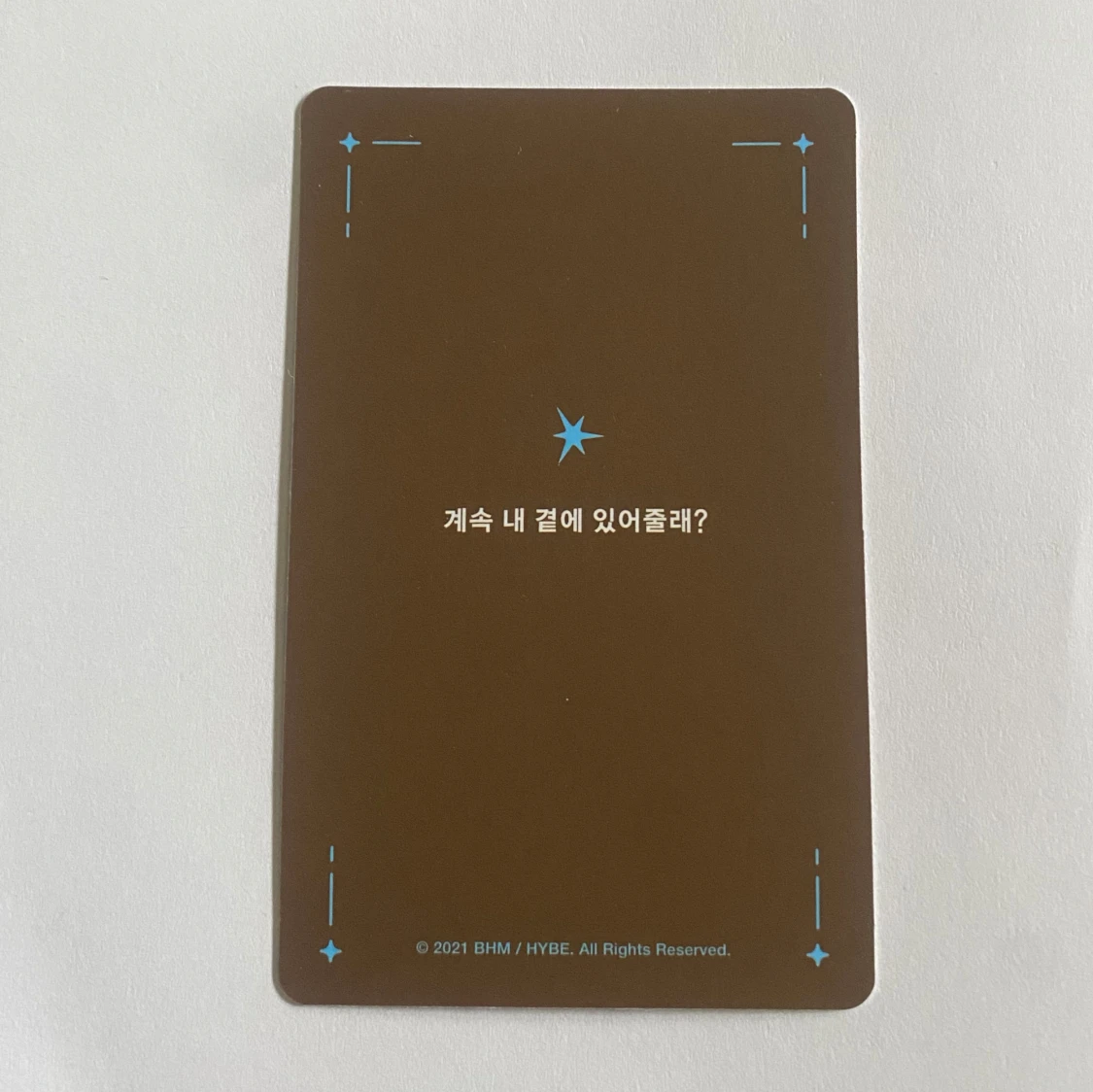 KPOP PHOTOCARD HUENING KAI - 90