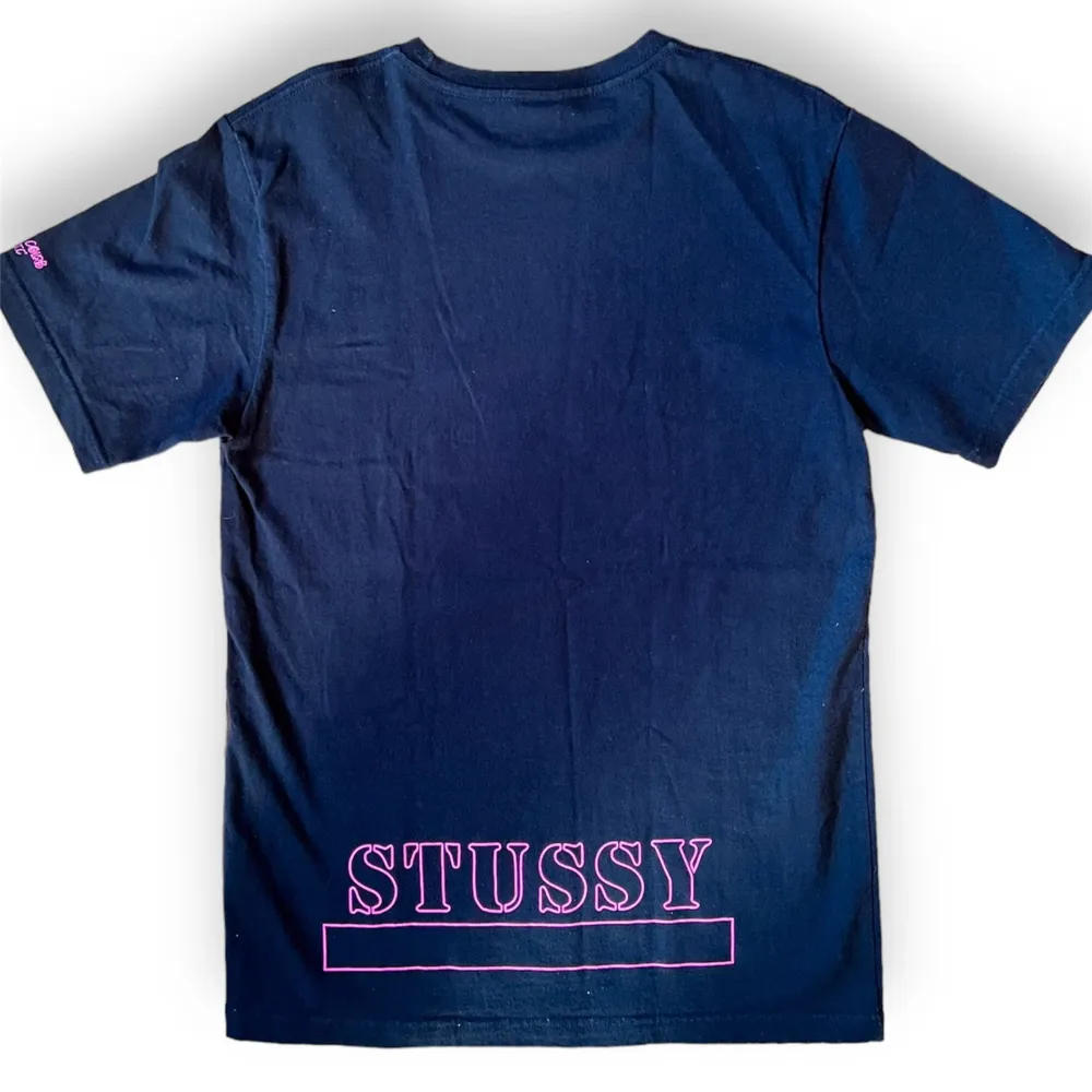 STUSSY T-shirt Local Hakata City Chapter Exclusive  Size: S  Centered around STUSSY chapters within Japan, each store releases original colorways in limited editions. STUSSY local colors.  Excellent Condition Measurements Top: Width: 46cm Length: 67c. T-shirts.