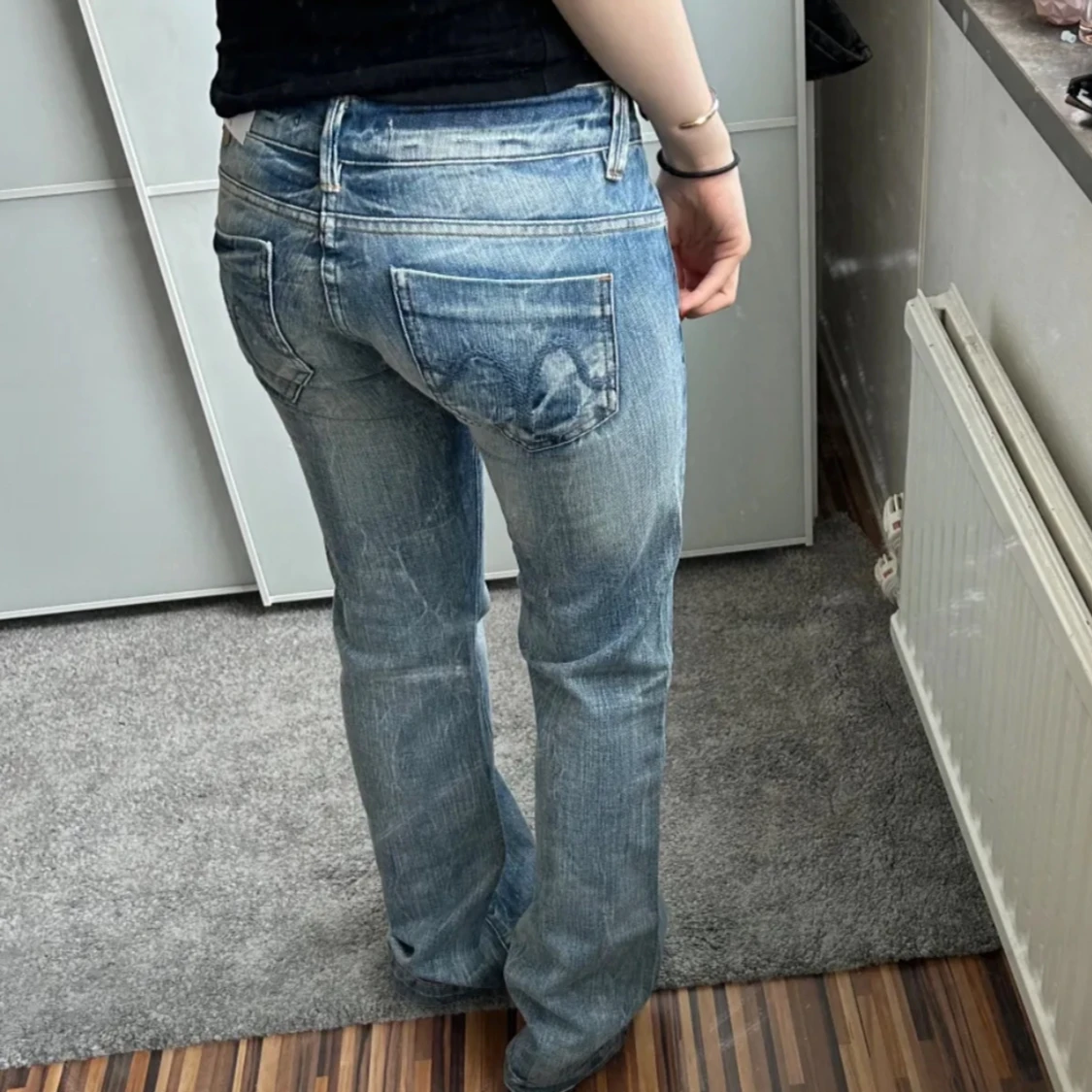 Lågmidjade jeans - 90