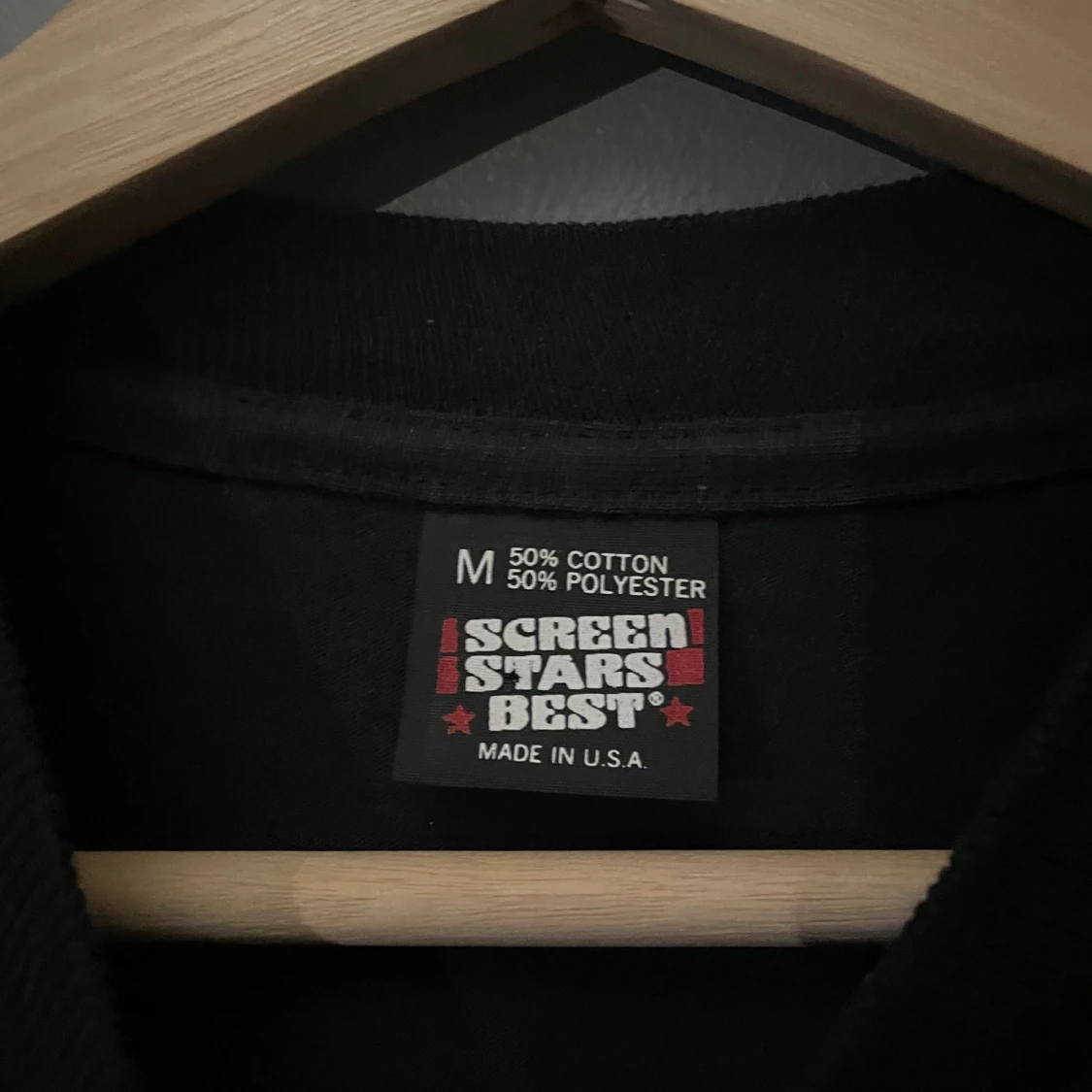 Vintage Mörkblå T-Shirt - 91